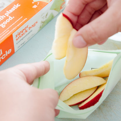 Compostable Zipper Snack Bags