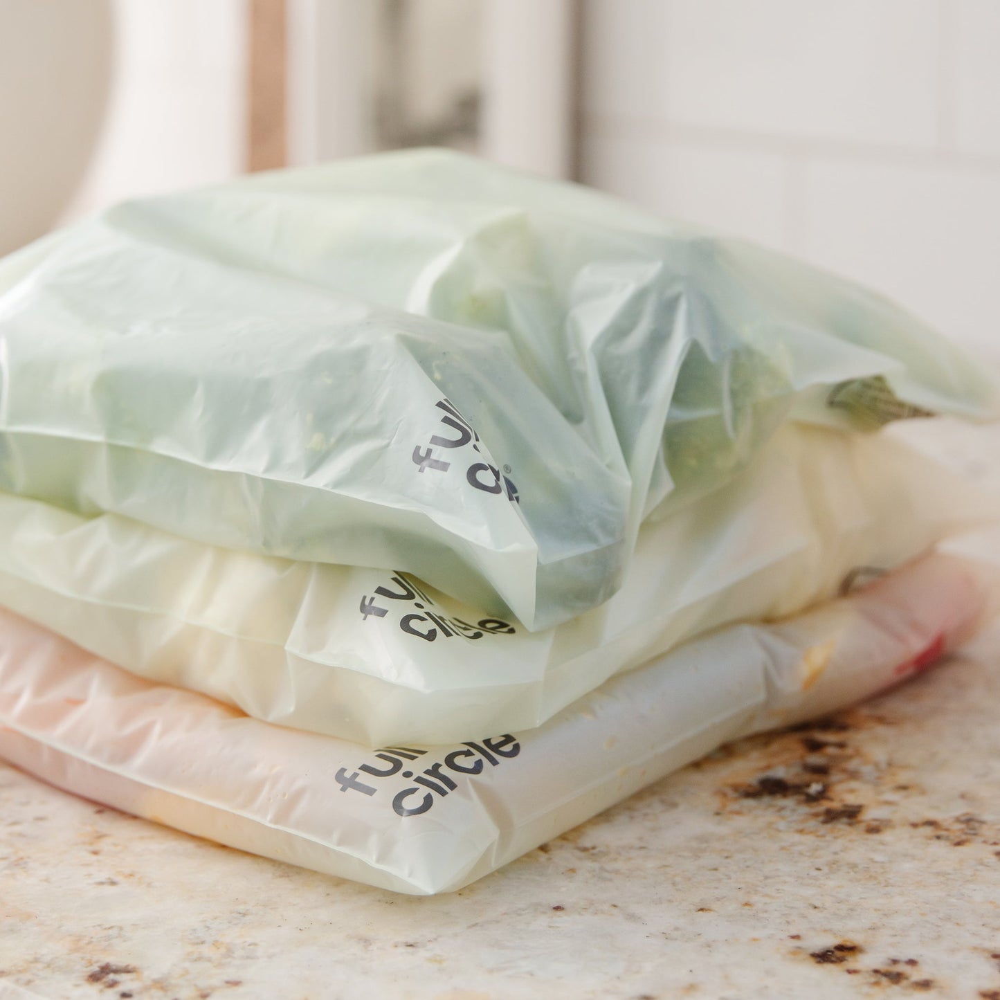 Compostable Zipper Gallon Bags